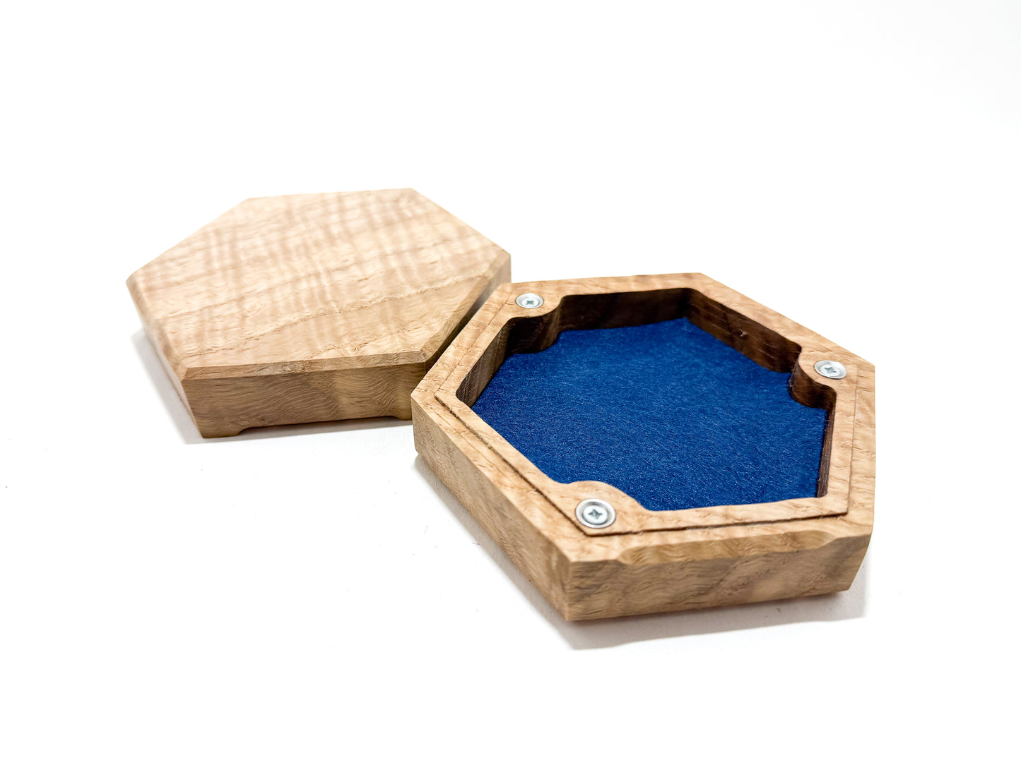 Hexagonal dice box