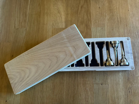 Box for trumpet mouthpieces (Bach, Dennis Wick, Schilke)